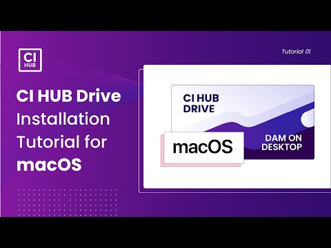 CI HUB Drive for macOS Installation Tutorial