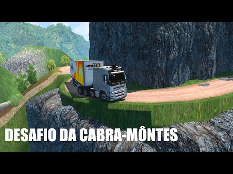 Fiz um desafio nas montanhas no Euro Truck Simulator 2!