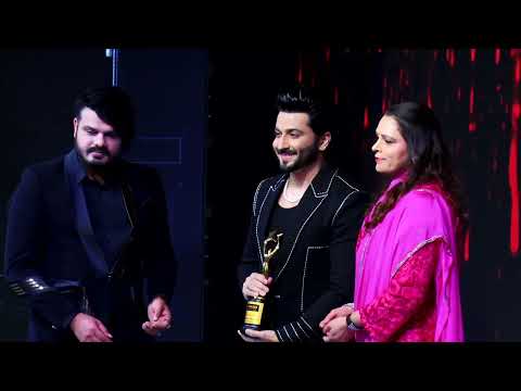 Dheeraj Dhoopar Won Iconic Gold Awards 2023 #dheerajdhoopar #kundalibhagya #television #awards