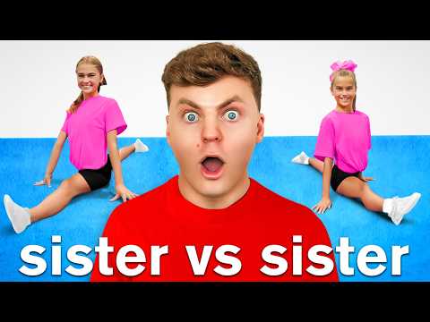 Who is The Best At Gymnastics? Sisters and Brothers Challenge!