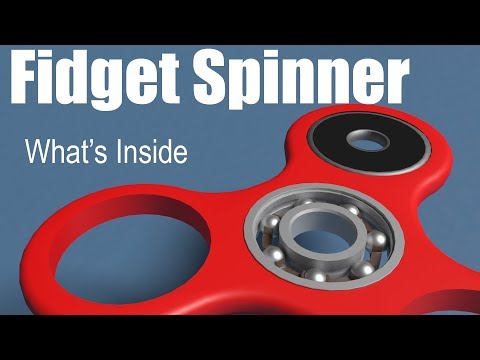 What's inside of a Fidget Spinner?