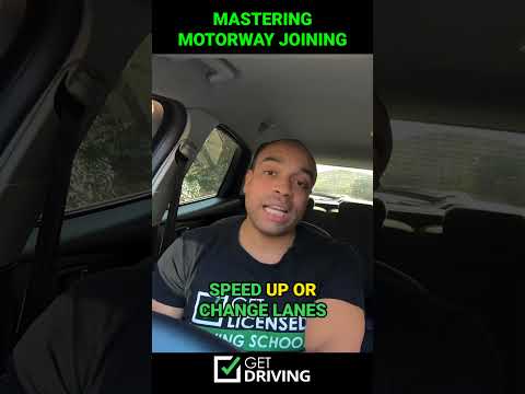 How to master joining a motorway | #driving #drivingtips #drivinglessons #shorts