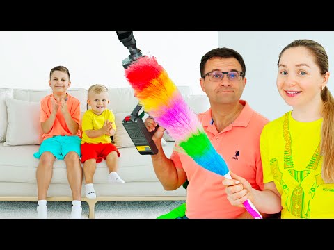 Clean-Up Challenge with Mom and Dad