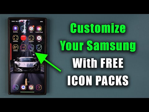 Customize Your Samsung Galaxy Phone with 5 FREE ICON PACKS  - Download Now