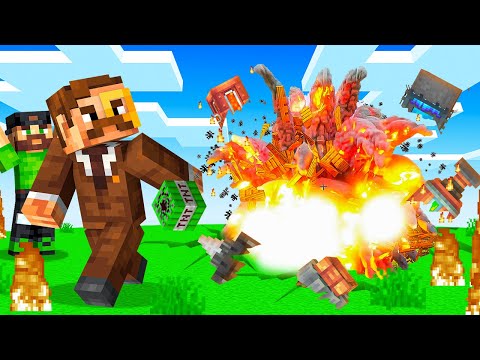 Building NAPALM FACTORY in Minecraft Create