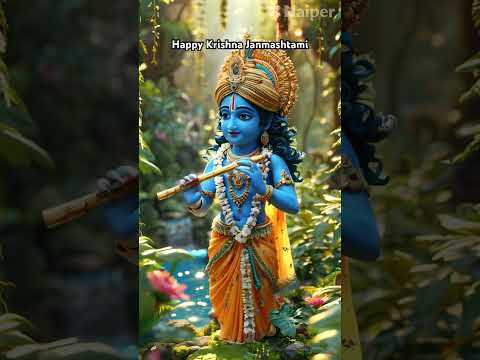 Happy Krishna Janmashtami 🪈💕#janmashtami #janmashtamispecial #krishna #kanha #happyjanmashtami #ai