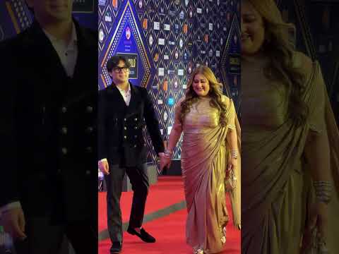 Philanthropist Seema Singh at The Red Carpet Of Iconic Gold Awards 2025