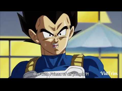 Vegeta and Frieza almost fought before The Tournament of Power DBS E96