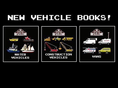 New Vehicle Books! - The Kids' Picture Show