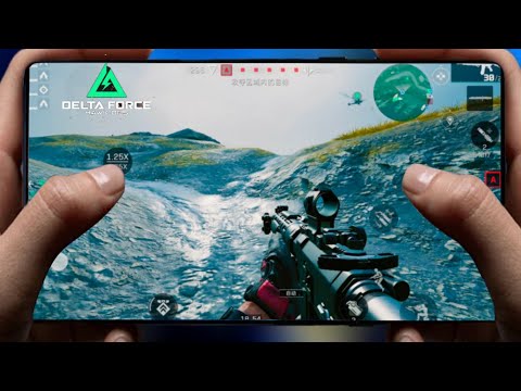 Delta Force Mobile 144fps Ultra HD Max Settings Gameplay in iphone 16pro