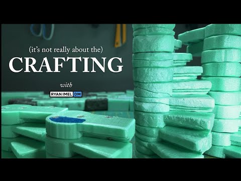 Turning foam into stone, one at a time | (it's not really about the) Crafting