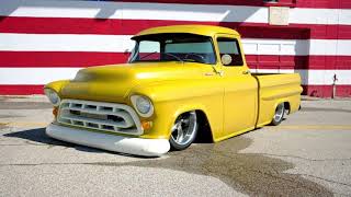 1957 Chevrolet 3100 Custom. Roadster Shop, ProCharged Ls2, 6 Speed on Air