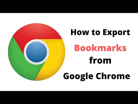 How to Export Bookmarks from Google Chrome