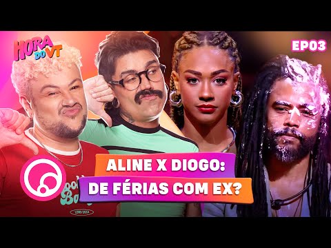 HORA DO VT: Aline x Diogo no Sincerão, Treta entre Dona Vilma e Giovanna e Paredão do Caos  | DiaTV