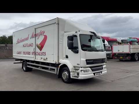 **FOR SALE** 2011 DAF LF55.180 13T 4x2 GRP Box Truck - Dixon Commercial Exports Ltd