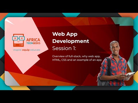 Web App Development Part 1| overview of full-stack, why web app, HTML, CSS and an example of an app