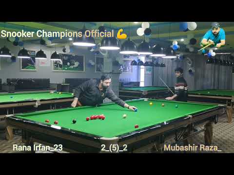 Effort is the guarantee of success | Snooker Deciding Frame | Mubashir Raza Vs Rana Irfan #snooker