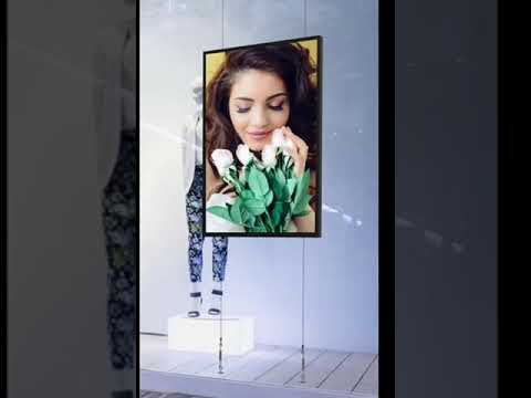 window facing display, digital window display screens, facing window digital display