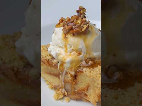 Apple Crumble Bread Pudding