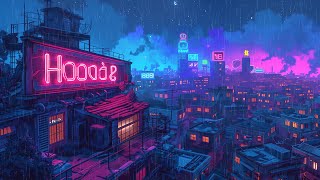 90's Chill Lofi ☕️ Study Music Lofi Rain Chillhop Beats ☔️ Lofi Rain Playlist