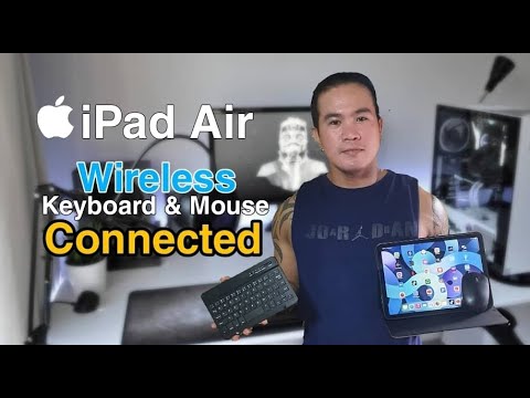 How to connect Bluetooth Keyboard and Wireless Mouse to the Ipad Air and any Ipad