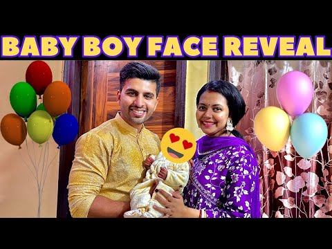 BABY BOY FACE REVEAL | FAMILY ME AAYA NEW MEMBER | THAKUR SAURAV VLOG