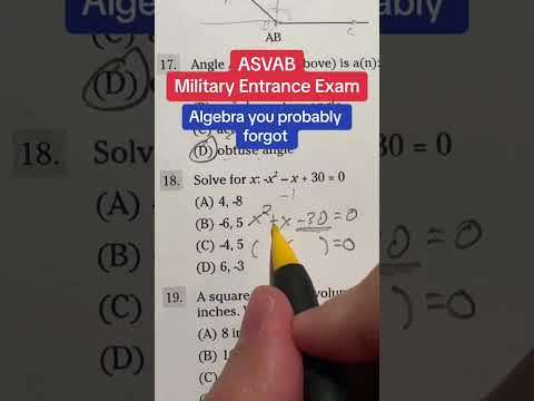 ASVAB Prep Math Knowledge Practice 18