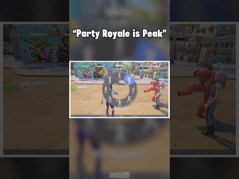 “Party Royale is Peak”