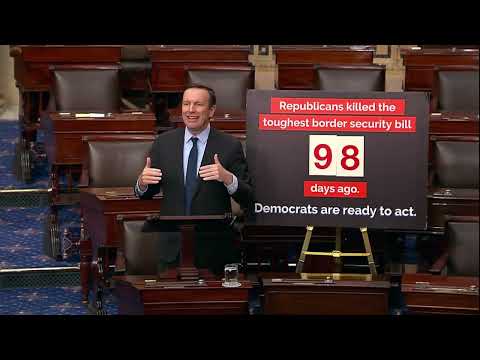 Murphy Calls on Republicans to Pass Bipartisan Border Bill