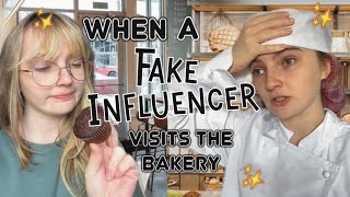 When a FAKE influencer tries to get free food 😡👩🏼‍🍳