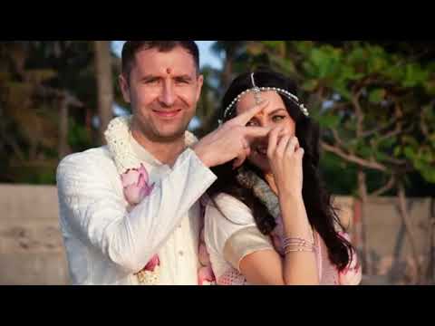 Love story of Olga from Russia and Sasha from Ukraine / India bana love couple ka ghar