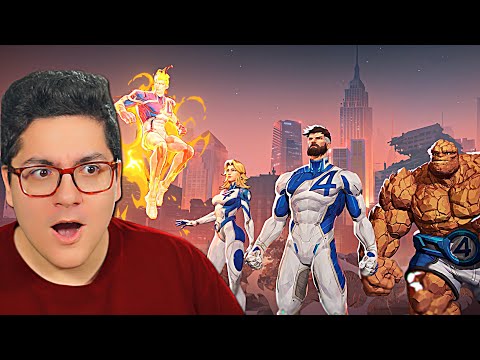 Marvel Rivals - Fantastic Four Trailer REACTION!