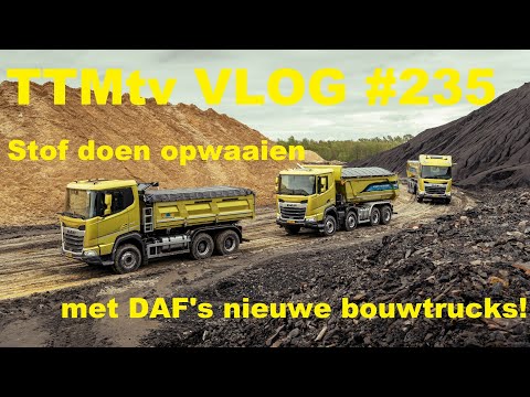 TTMtv VLOG #235 - Stof doen opwaaien met DAF's nieuwe bouwtrucks!