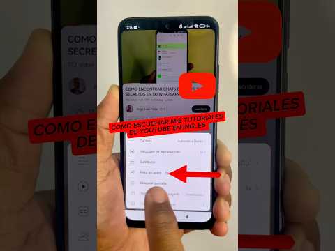 Cómo escuchar mis tutoriales de YouTube en inglés