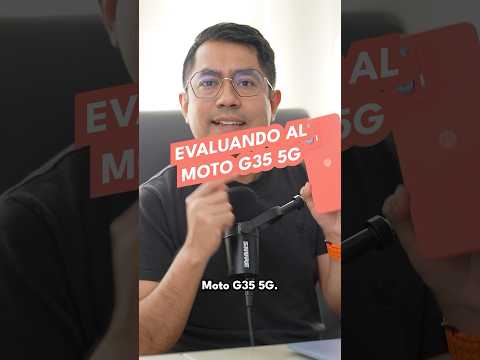 Evaluando al moto g35 5G