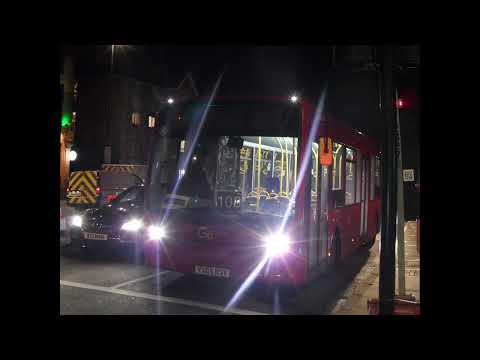 Enviro 200 Euro 6 Go Ahead London Central SE284 YX65RSV on a Route 108 Leaving at Bow Church Station