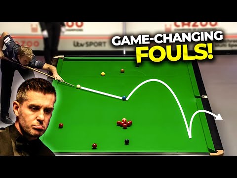 Snooker Foul  Shots Compilation - Bad shots 2024