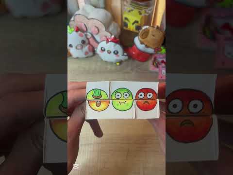 Diy Cute emojis 🤢😡 #art #diy #crafts #papercraft #thingstodo #cute #cutecraft