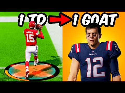 1 Touchdown = Add A GOAT!