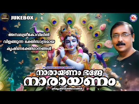 അമ്പലശ്രീകോവിലിൽ വിളങ്ങുന്ന ഭക്തിസാന്ദ്രമായ കൃഷ്ണഭക്തിഗാനങ്ങൾ | Sreekrishna Songs Malayalam