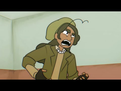 if wasabi was in the elevator scene | oc animation