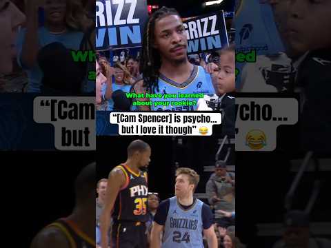 Ja on Cam Spencer after he was talking trash to KD 😅