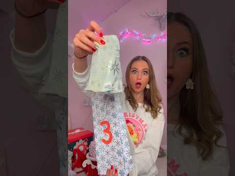 [ASMR] 12 Days of Xmas GIANT MYSTERY ADVENT CALENDAR - DAY 3!❄️⁉️ #Shorts