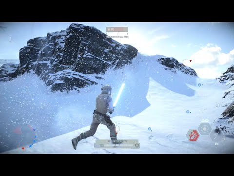 STAR WARS Battlefront II Galactic Assault (PS5) Luke Skywalker Gameplay