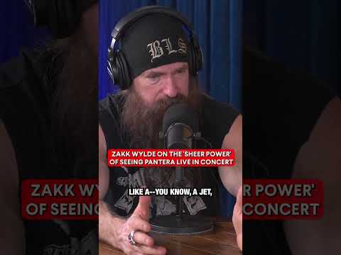 Zakk Wylde on the Pantera celebration!! #pantera #zakkwylde