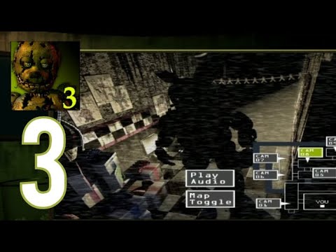 Five nights at Freddy's 3 - Gameplay walkthrough part 3 - Night 3 (Android, iOS)