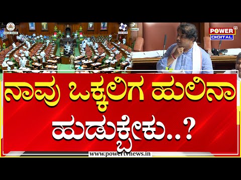 R Ashok : ನಾವು ಒಕ್ಕಲಿಗ ಹುಲಿನಾ ಹುಡುಕ್ಬೇಕು..?| Karnataka Budget Session | Power TV News