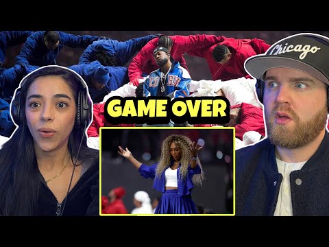 GAME OVER DRAKE...Damn | Kendrick Lamar's Apple Music Super Bowl Halftime Show (First Time Reaction)