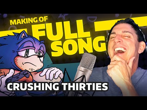 Sonic Song: CRUSHING THIRTIES (Full) ■ Behind-the-Scenes with Johnny Gioeli of Crush 40