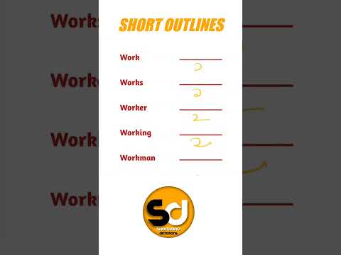 #2 Short Outlines | Shorthand Dictations